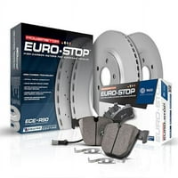 Power Stop Front Euro-Stop ECE-R tanúsítvánnyal rendelkező fékbetét és Rotor készlet, ESK5422