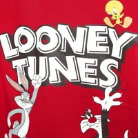 Looney Tunes Peek egy Boo Juniors grafikus LS kapucnis pulóver gyapjú