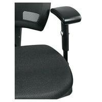 Alera Epoch sorozat Fabric Mesh többfunkciós szék, támogatja akár lb, 17.63 22.44 ülésmagasság, Fekete
