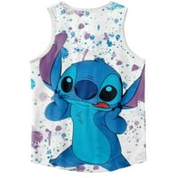 Testreszabott Disney Stitch Tank Tops ujjatlan ing gyorsan száradó lélegző mellény gyerekeknek és felnőtteknek