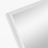 NeuType Fehér Modern Teljes Hosszúságú Tükör