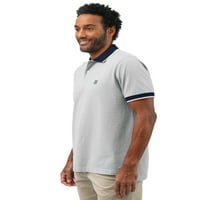 Chaps férfiak klasszikus illeszkedése rövid ujjú pamut mindennapi szilárd pique póló mérete s lehet, akár 4xb -ig