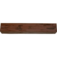 Ekena Millwork 8 H 12 D 60 W Pecky Cypress Fau Wood kandalló kandalló, természetes pekándió