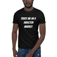 2XL bízz bennem im igazgató piaci Rövid ujjú pamut póló Undefined Ajándékok