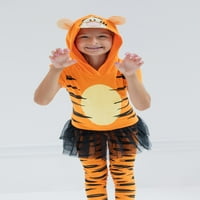 Disney Micimackó tigris csecsemő baba lányok Cosplay póló ruha és Leggings csecsemő kis gyerek