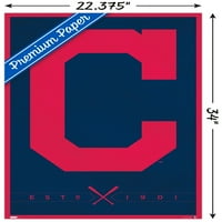 Cleveland baseball csapat - Logo Wall Poster, 22.375 34