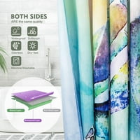 Gyönyörű pillangó vízálló szövet zuhanyfüggöny 3D nyomtatás fürdő függöny fürdőszoba kád dekoráció horgokkal