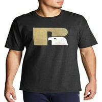 Russell Big & Tall férfi klasszikus Russel Logo Graphic Tee, Méretek 2xLT-6X