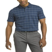 Van Heusen Men's Windowpane Polo ing