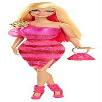 Barbie Fashionista Barbie Baba-Forró Rózsaszín Ruha