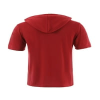 Capreze férfi Egyszínű Pulóver sima gombok alap póló munka póló Sport stílusú pólók