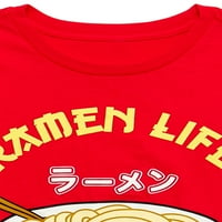 Maruchan Ramen Boys Life póló rövid ujjú, 4-18 méretű