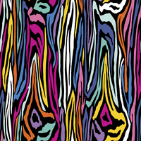 Hozzon létre 18 x21 pamut zebra precut varrás és kézműves szövet, többszínű darab