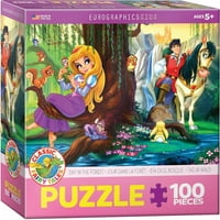 Nap az erdőben 100 darabos Puzzle