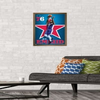 Philadelphia 76ers-Joel Embiid fali poszter, 14.725 22.375