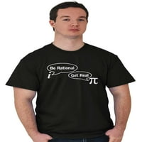 Pi legyen racionális Get Real Math Geek férfi grafikus póló pólók Brisco Brands X