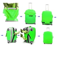 Hemoton Rugalmas utazási poggyász fedél bőrönd kocsi tok védő táska porálló védő