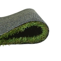 Szinte természetes zöld 3 '4' mesterséges fű gyepszőnyeg ultra -ellenálló