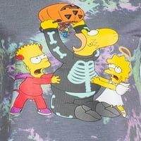 Simpsons női Halloween grafikus póló rövid ujjú