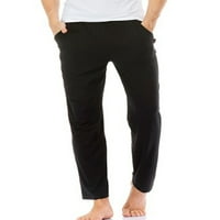 Alkalmi laza nadrág férfiaknak kényelmes puha zseb nadrág Elasztikus derék Activewear edzés nadrág