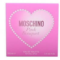 Moschino Moschino rózsaszín csokor Eau De Toilette Spray nőknek 3. oz