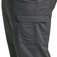 Lee® Big Férfi Extreme Motion Straight Fit Twill Cargo Pant Fle derékpántnal