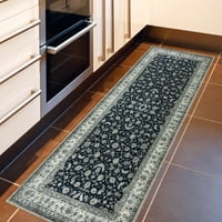 Ottomanson gép mosható pamut lapos fúró futó szőnyeg hálószobához, 20 59