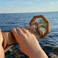 Travelwant fa DIY kaleidoszkóp készlet gyermeknapi ajándékhoz-mágikus forgó kaleidoszkóp kültéri játékok környezetbarát,