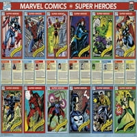 Marvel Comics-Marvel 80. évfordulója-kártyák fali poszter, 22.375 34
