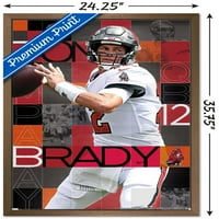 Tampa Bay Buccaneers - Tom Brady Wall poszter, 22.375 34