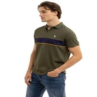 S. Polo Assn. Férfi színblokk póló ing
