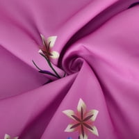 Női Bohém Virágos Maxi ruhák nyári üreges mély V nyakú Rövid ujjú Elasztikus nyakkendő derék rakott A-Line Beach Sundress