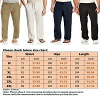 Avamo férfi fenék Egyszínű nadrág Zsinóros nadrág férfi szabadidős Loungewear kocogó Khaki 4XL