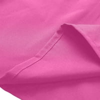 Clearance nyári ruhák női ujjú Nyomtatott Divat Rövid A-Line Kerek nyakkivágással ruha rózsaszín 5XL
