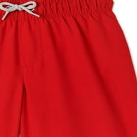 Wonder Nation Swim Trunks fiúk, 2-csomag, 4- és Husky, UPF 50+