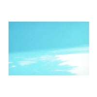 Eva Bane 'óceán megfelel az égnek 05' vászon művészet
