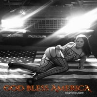 Isten áldja Amerikát ultra szexi minden amerikai lány kreatív üres oldal folyóirat Jegyzetfüzet: Isten áldja Amerikát