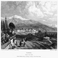 Görögország: Yanina, 1833. Nview A Város Yanina, Epirus Északnyugati Görögország. Acél Metszet, Angol, 1833, Edward