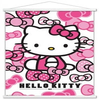 Hello Kitty-íjak fali poszter fa mágneses kerettel, 22.375 34