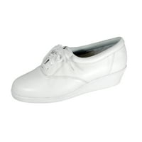 Órás kényelem Helga széles szélességű kényelmi cipő munkához és alkalmi öltözékhez fehér 6.5