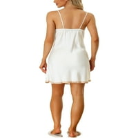 Egyedi olcsó nők szatén nyári pizsama szexi hálóing fehérnemű ruha