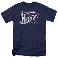 Navy-Stars-Rövid Ujjú Ing-Kicsi