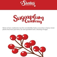 Sugarplum Cranberry wa olvad ömlesztve-erősen illatos + természetes olajok-Shortie ' s Candle Company