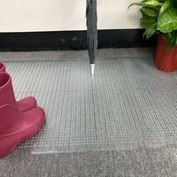 Ottomanson padlóvédő vízálló nem csúszás nélküli beltéri védő futó szőnyeg, 2'2 14 ', tiszta