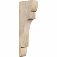 1 2 W 8 D 24 H New Brighton Smooth Corbel, Douglas FIR