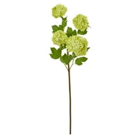 Szinte természetes 30 hüvelyk. Hógolyó hortenzia mesterséges virág