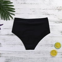 Cotonie Nők Magas Derékú Bikini Úszni Nadrág Rövidnadrág Alsó Fürdőruha Fürdőruha Fürdés