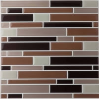 Achim Magic Gel Bézs öntapadó vinil Backsplash fali csempe 9. 125x9. - Csempe 0. négyzetláb