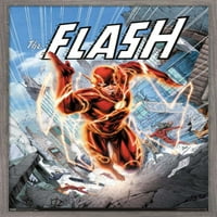 Képregények-A Flash-Központi Városfal Poszter, 22.375 34