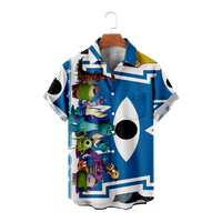 Monsters Egyetem nyári ing hűvös Lélegző vonzó Design Top felnőtt ajándék Friens